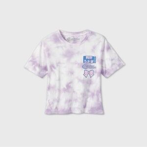 Sailor Moon Purple Tie Dye Crop Top Tee